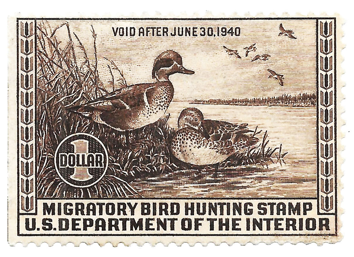 LYNN BOGUE HUNT DUCK STAMP