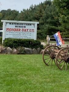 Blacksmiths, Soldiers, and Log Cabin Weekend at Waterloo Farm Museum