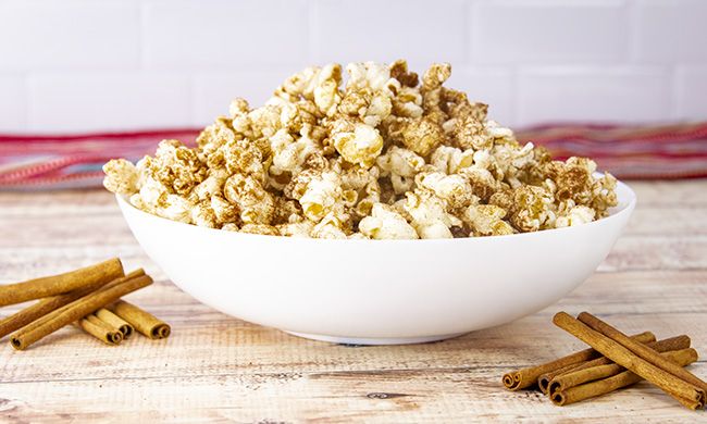 Cinnamon Chocolate Popcorn